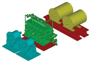 Wichita Clutch Test Stand Render